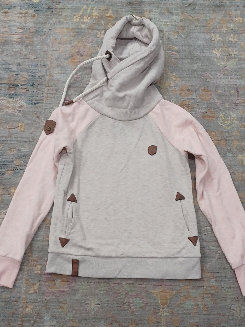 Naketano Cowl Neck Hoodie